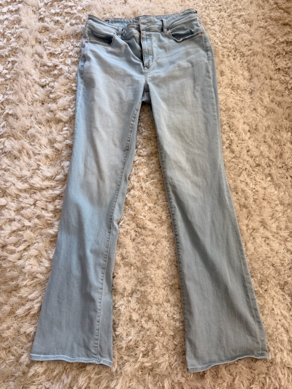 American Eagle Outfitters Light Blue Flare Jeans